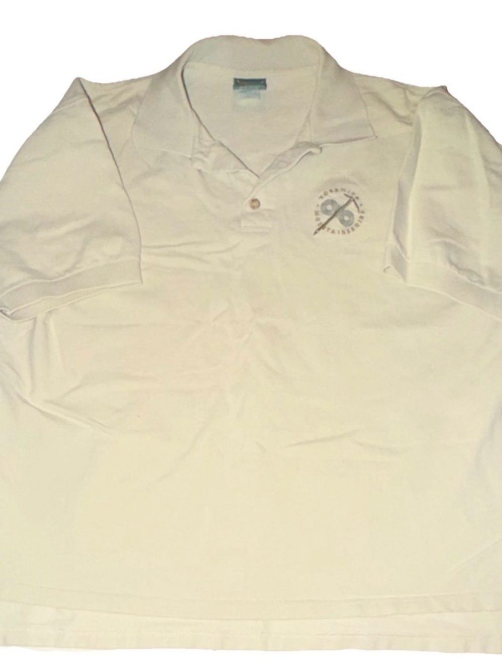 Habitat Men's Vintage Polo Shirt - Off-White